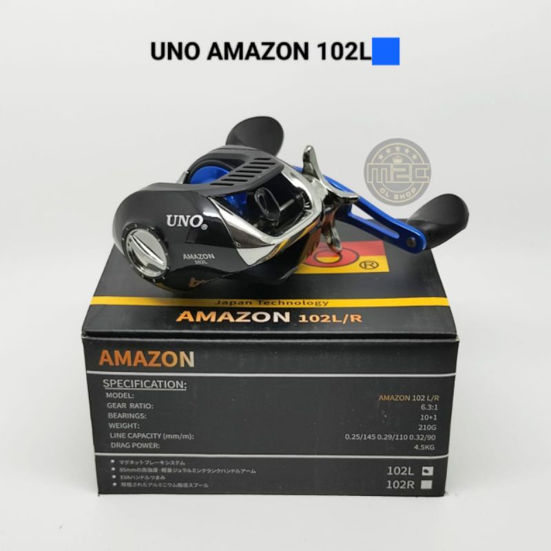 Reel BC UNO AMAZON 102L Left Handle