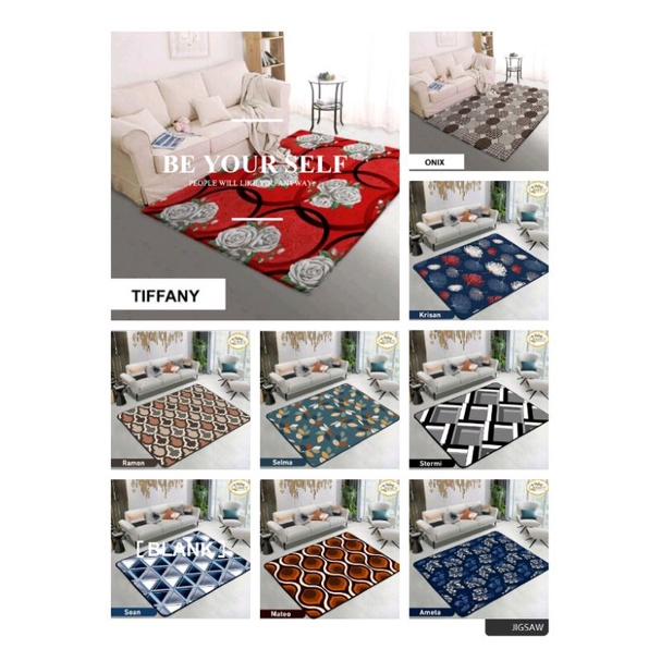 karpet Valery Quincy SUPER JUMBO UKURN 190×230cm /Valery Quincy  karpet