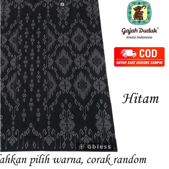 Sarung Gajah Duduk Asia Kembang Murah - hijau muda