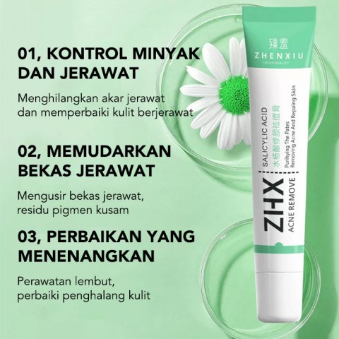 [Beli 1 Gratis 1] Herbal Oil Control Acne Cream-Whitening Mengatur Keseimbangan Minyak Air Kulit Stok tersedia, tiba dalam 3 hari