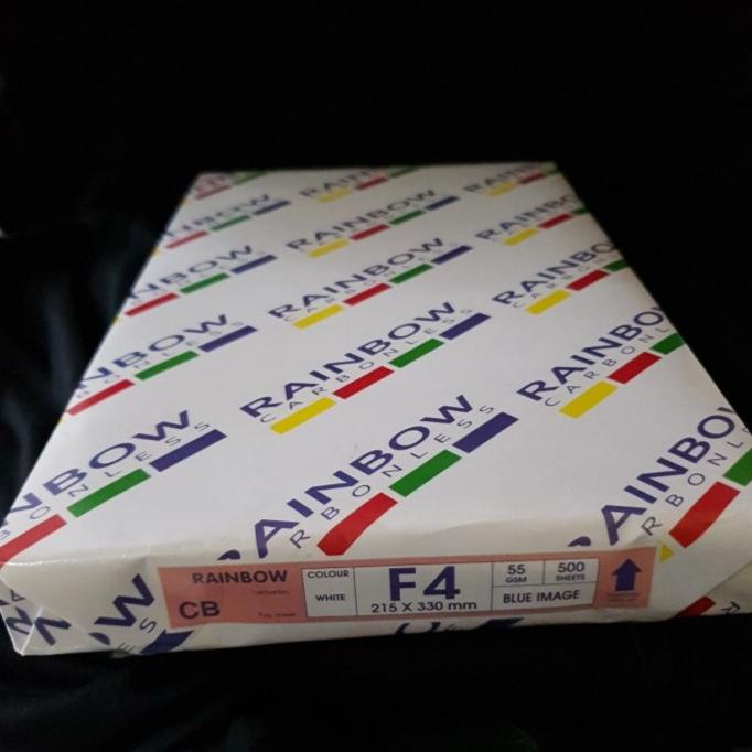 

MURAH Kertas NCR Folio RAINBOW Top Putih
