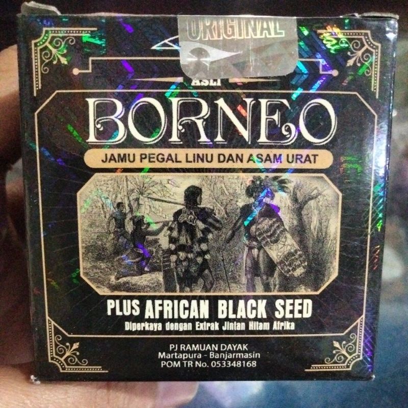 kapsul borneo original