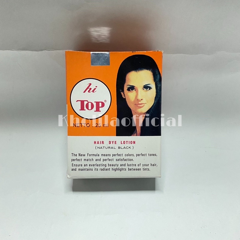 HI TOP SEMIR RAMBUT HITAM 25ML