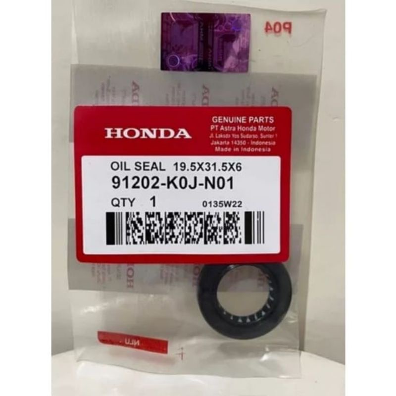 Seal Kruk As Kiri Honda Genio, Beat Fi 2020, Scoopy Fi 2020, Beat Street 2020 19,5x31,5x6 (K0J)