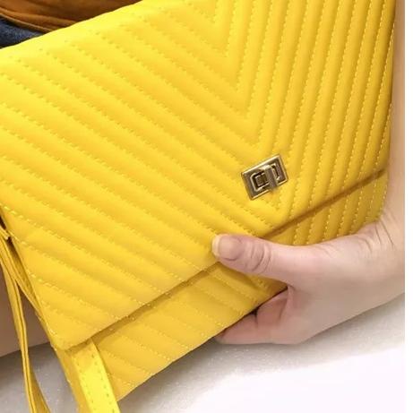 NEW PRODUCT SALE  TAS WANITA CLUTCH chevron handbag wanita CHEVRON YSL IMPORT BATAM $ 872