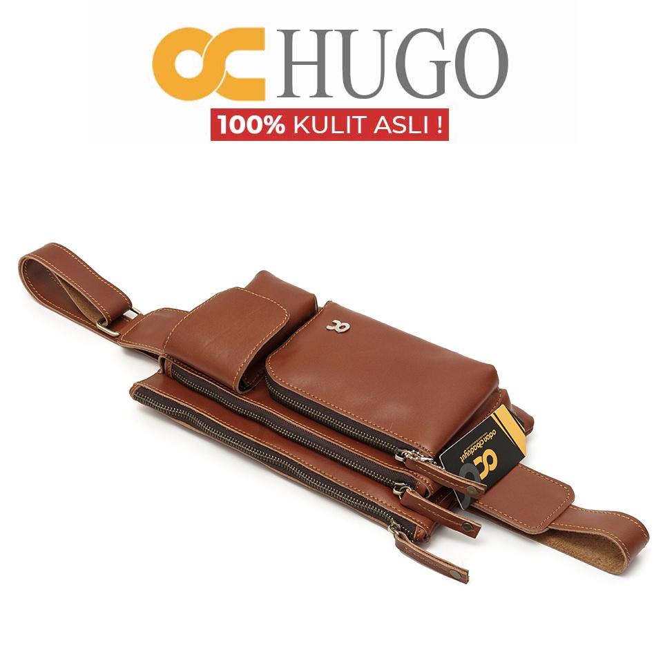 Waistbag TAS Kulit Asli  OC-HUGO