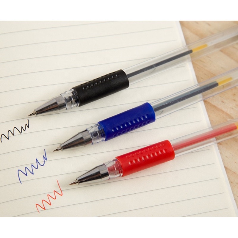 

[ACQ] Pulpen Gel Tinta Cair Merah 0.5 MM Alat Tulis Stationary