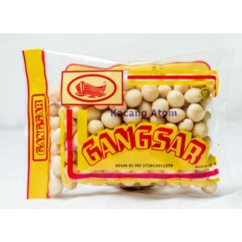 

KACANG ATOM GANGSAR 140 GR