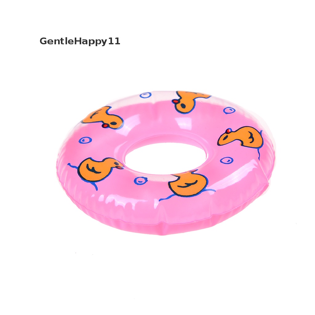 Gentlehappy 1pc Ring Pelampung Renang Pelampung Untuk 1per6 Aksesoris Boneka Untuk Bonekaswimming Pelampung Lifebelt Ring id