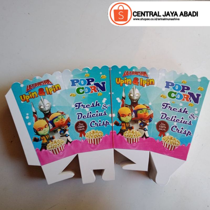 

600 LEMBAR KERTAS POPCORN 14 × 8 BAHAN IVORY PUTIH HIGH QUALITY DUS POP CORN BOX POPCORN KOTAK POPCORN KEMASAN POP CORN PRODUK TERBARU KUALITAS TERBAIK | CENTRAL JAYA ABADI 5760