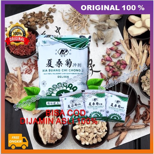 Ramuan Leluhur Cina Liang Teh Delixia Meredakan Panas Dalam Dan Radang Tenggorokan 100% ASLI BPOM