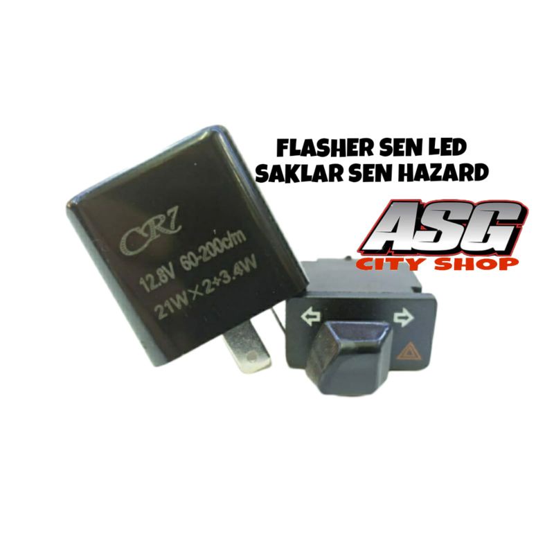 Saklar TomboL Sen Hazard Beat Vario Revo Scoopy Supra