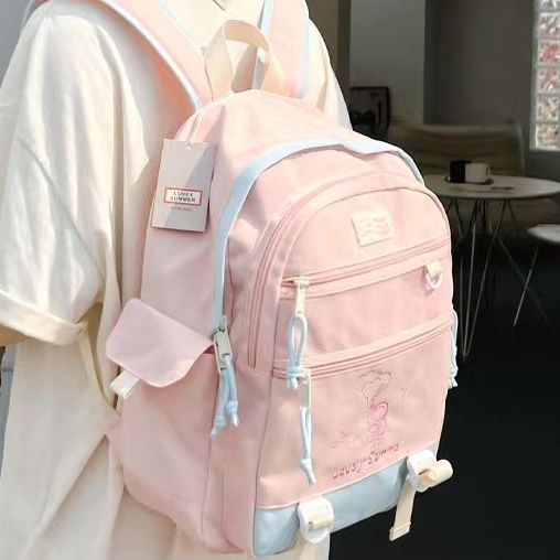 Tas Ransel Sera 2022 Baru Jepang dan Korea Cute Girly Tas Sekolah Siswa SMP Siswa Sekolah Dasar SMA Kapasitas Besar Ransel Wanita