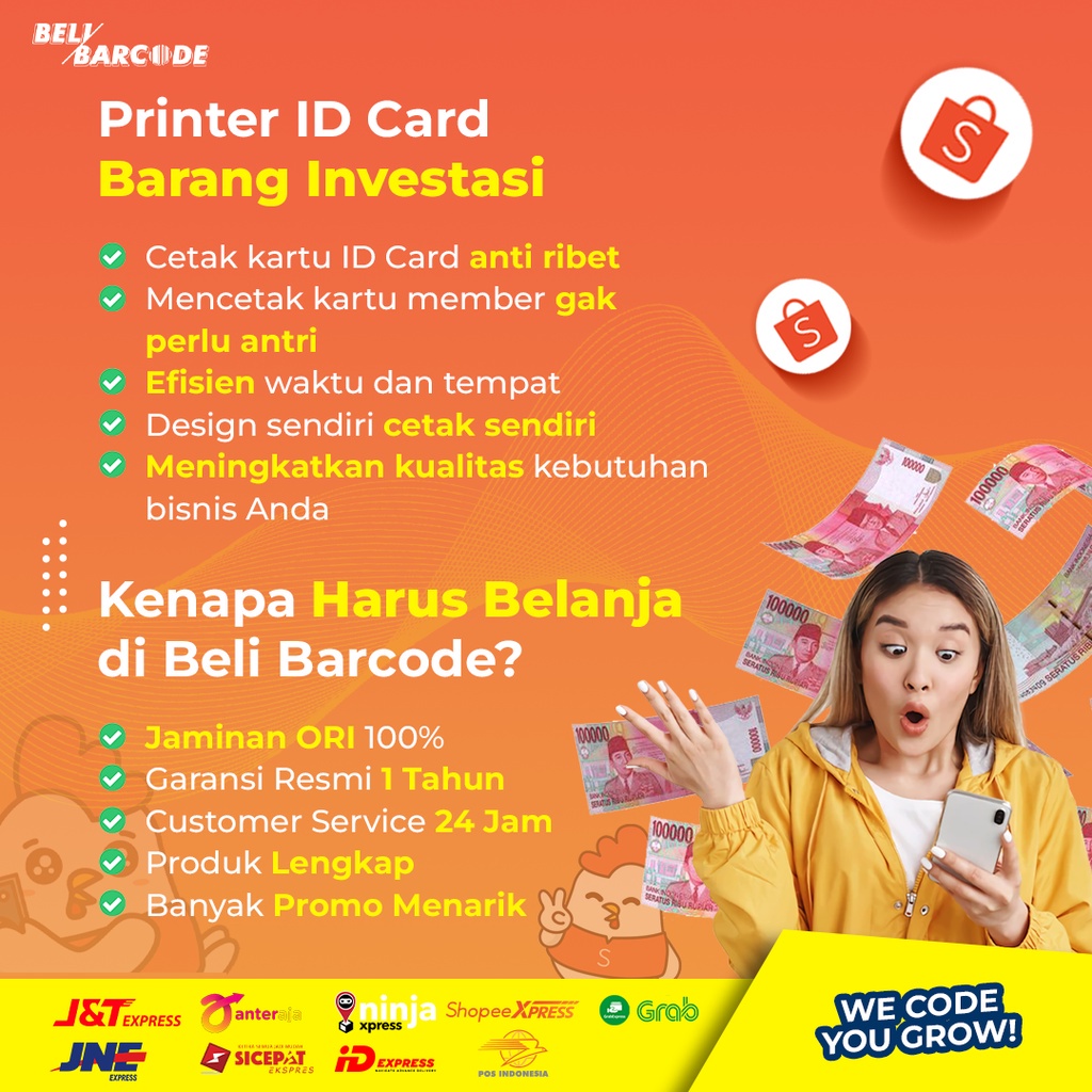 Datacard SD307 Printer ID Card Cetak Kartu Warna Satu Sisi