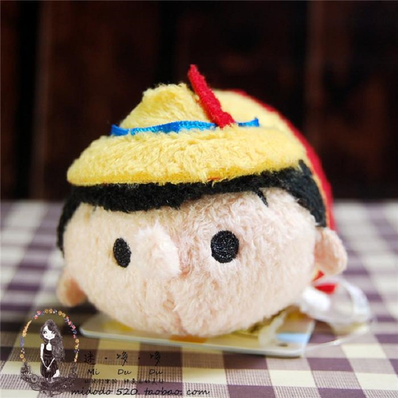 Boneka Plush Lucu Mini Toy Tsum Kunci Aksesoris Lap Layar Pergelangan Tangan Mainan