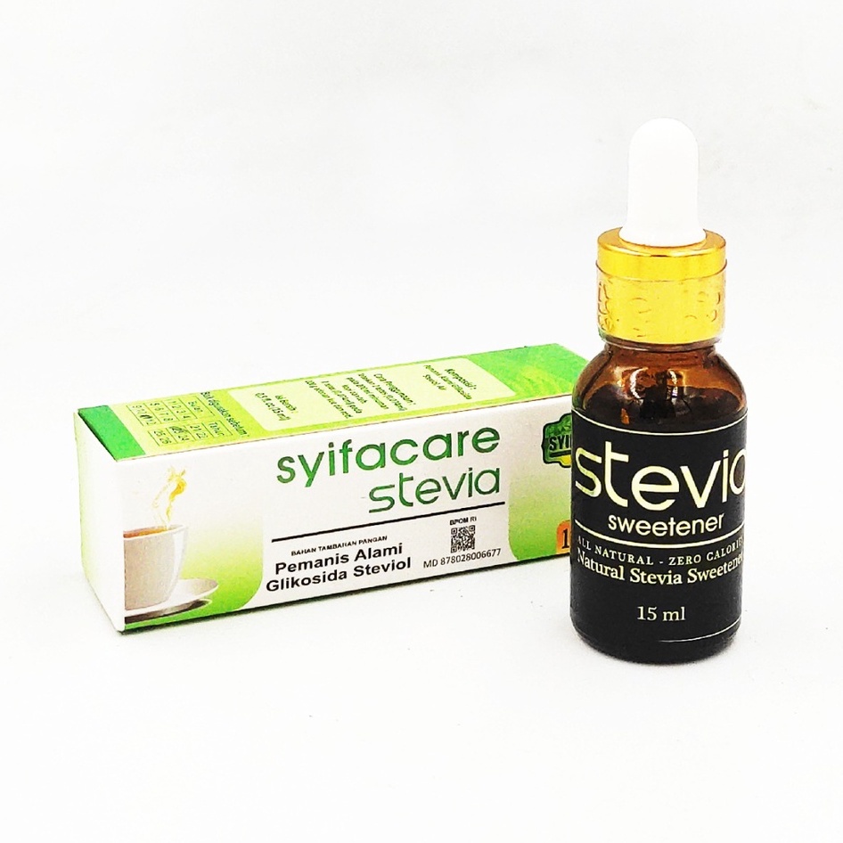 

Stevia Sweetener Stefia Gula CairPemanis Alami Non Kalori