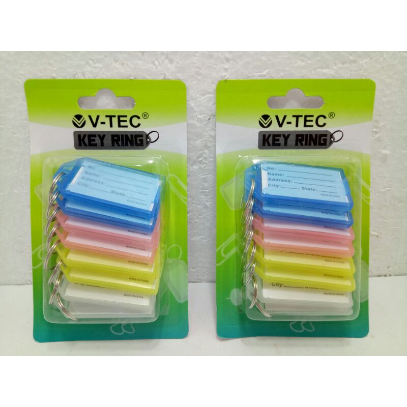 Keyring v-tec 8pcs vt-1002