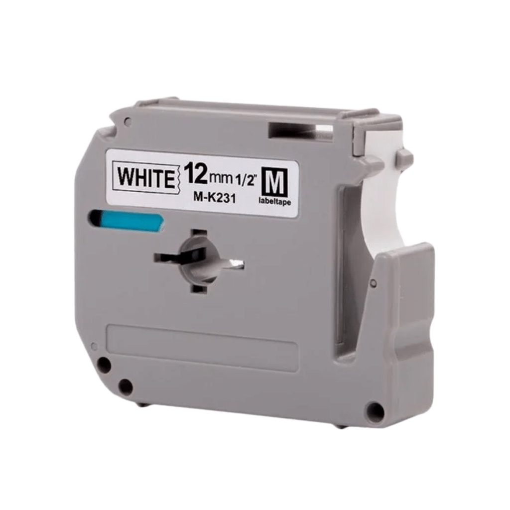 

BROTHER M-K231 BLACK ON WHITE, 12MM