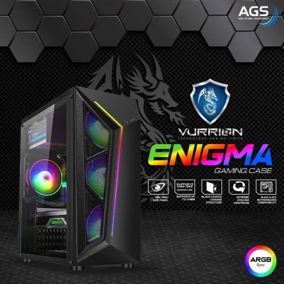 PC Gaming RYZEN 5 5600/ VGA Gtx 1050Ti 4gb/Ddr4 32Gb/Ssd 256