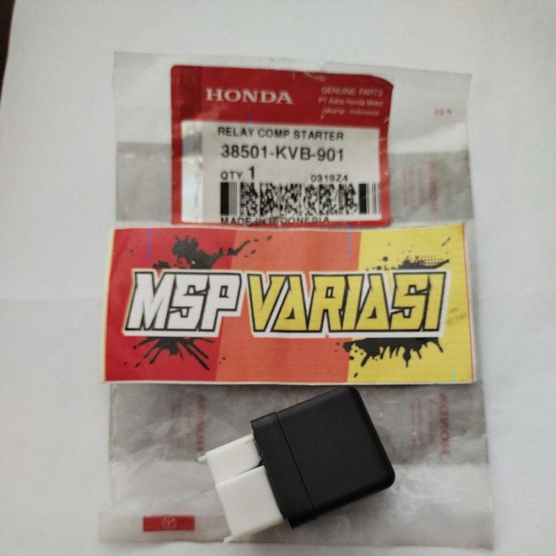 Original 38501 KVB 901 Relay Comp Bendik Starter Bendik Stater Honda Beat Vario  Supra x125