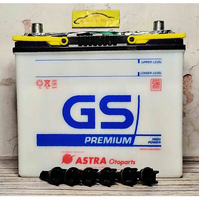 AKI GS ASTRA PREMIUM NS60LS ACCU GS PREMIUM BASAH MAZDA 2 MAZDA E-2000