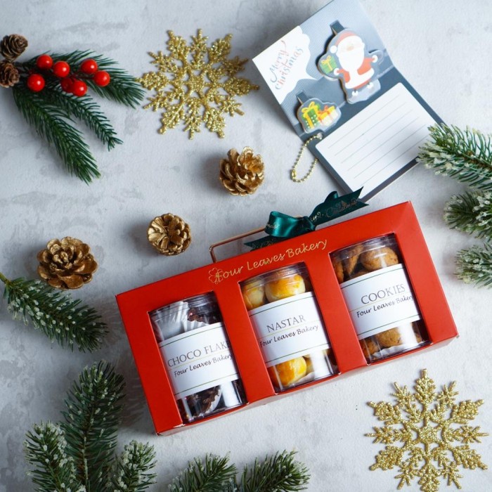 

(COD) parcel premium / hamper natal / christmas / nastar wisman / cookies - Value