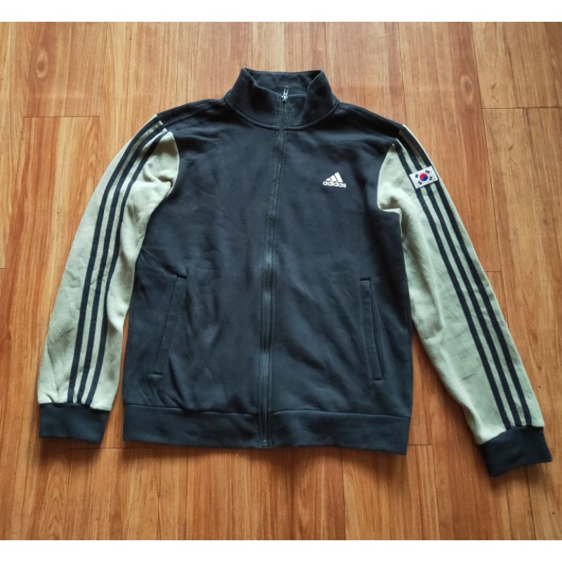 Jaket / Tracktop Adidas Running / Olahraga Korea Original