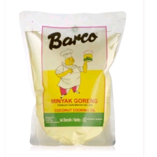 

barco minyak kelapa 2 liter/minyak goreng coconut oil barco 2 liter