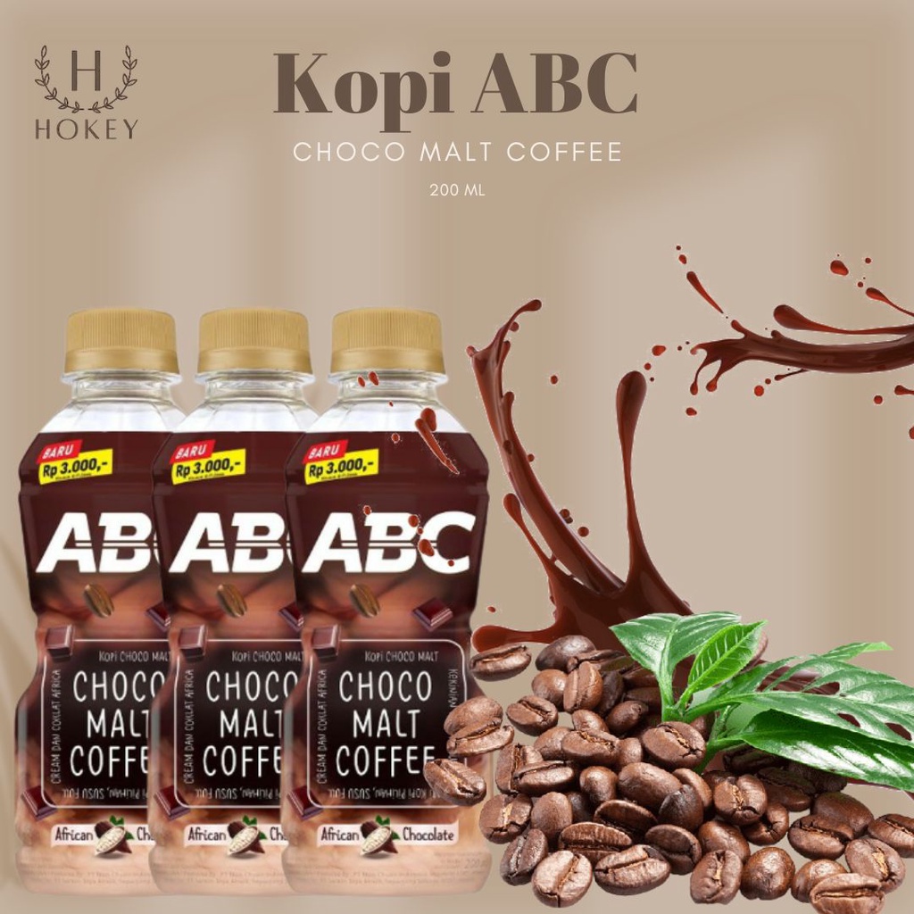 Minuman ABC Choco Malt Coffee 200ml