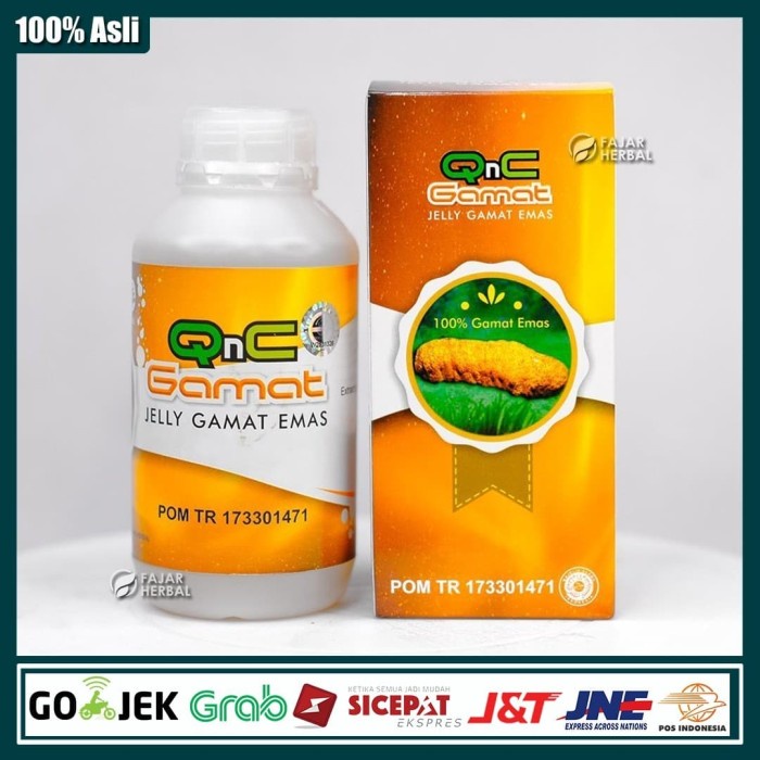 QnC Jelly Gamat Asli 100% Original / Jely Gamat / Jeli Gamat Gold G