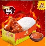 

paket kenyang chiken crispy/ ayam geprek