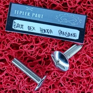 Baut Jp 6x25/Baut Dek Supra X Karisma Revo Supra X 125/Baut Cover Body Honda/Baut Sayap Honda/Baut D
