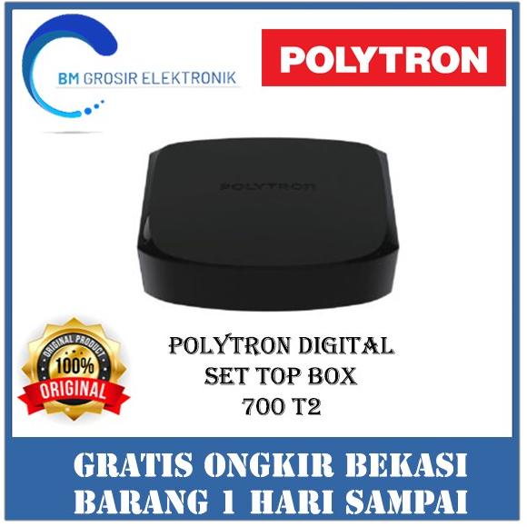 POLYTRON DIGITAL SET TOP BOX PDV-610T2 / PDV 610 T2 DIGITAL RECEIVER