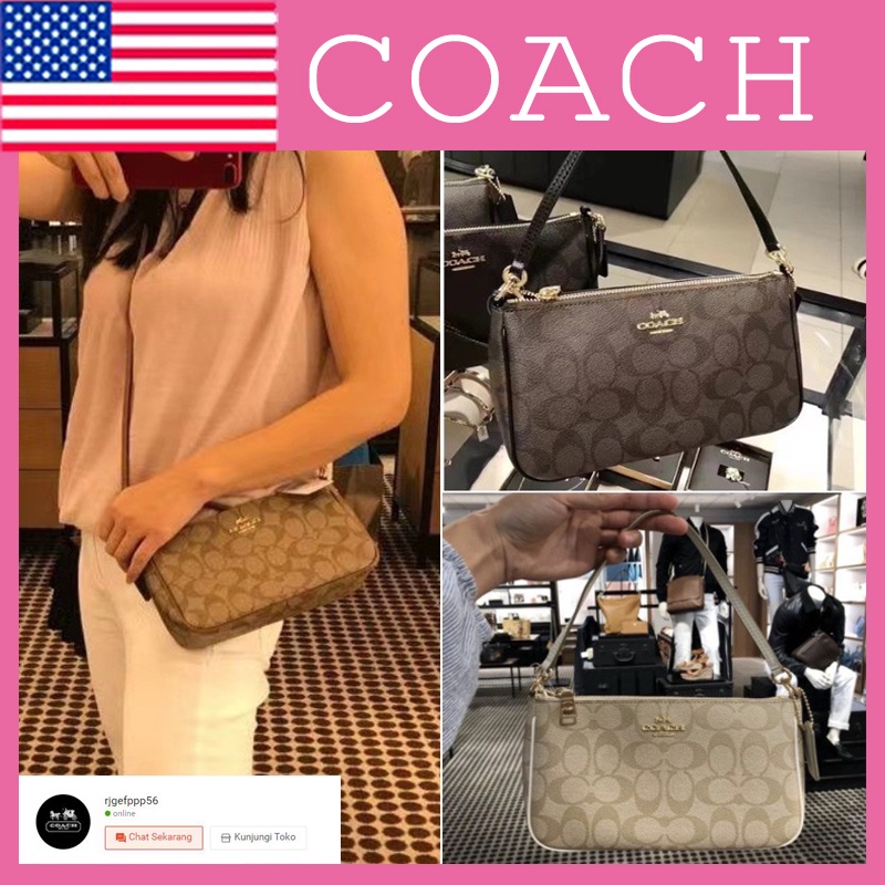 Pengiriman Cepat) Tas Bahu Coach Wanita Coach Original/Tas Bahu Coach/Tas Wanita/Tas Selempang Wanit