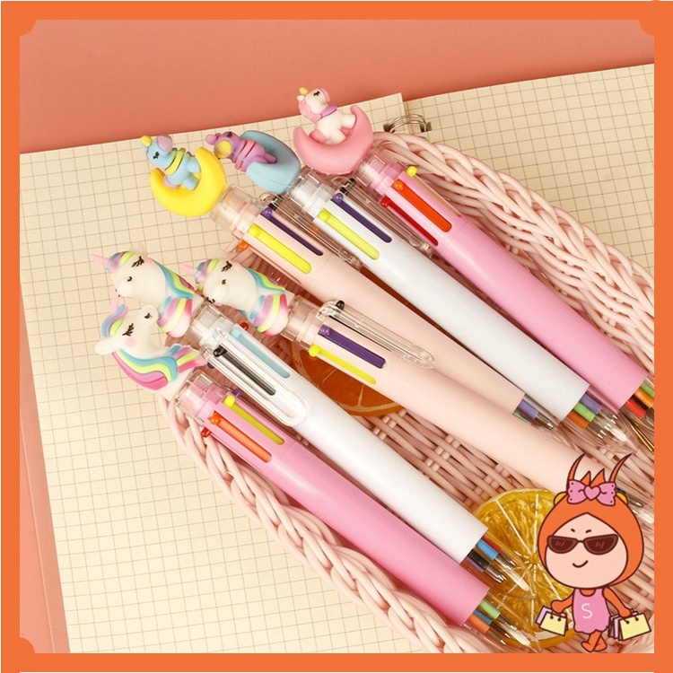 

Reseller Welcome - S5617 Pulpen Unicorn Multicolor 6 Warna / Pena Karakter Bulan Unicorn Lucu / Alat Tulis Kerja Mekanik / Pena Mekanik
