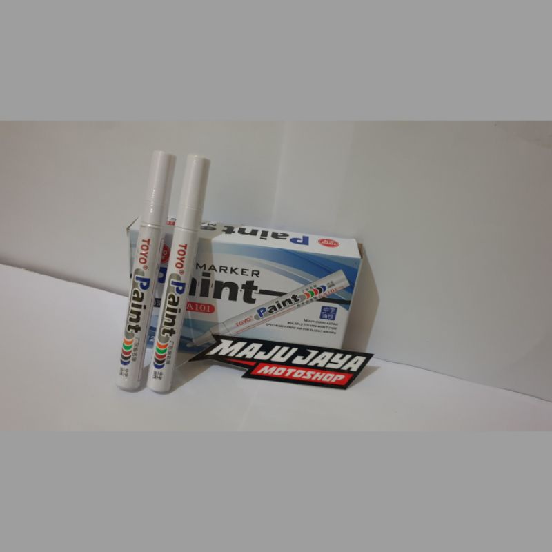 

Spidol ban motor dan mobil || toyo paint permanen