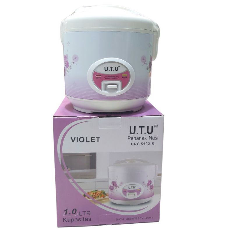 New Deals Utu Magic Com Mini 1 Liter/Utu Rice Cooker/ Penanak Nasi