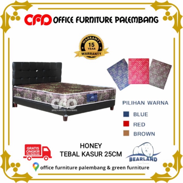 Unik accessories spring bed kasur springbed matras olympic bearland honey  Diskon