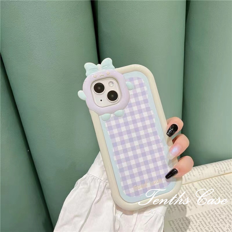 Samsung A14 A54 A34 A04 A04s A23 A13 A33 A53 A73 A03 A03s A02s A52 A52s A22 A32 A50 A50s A30s A12 A51 A71 A20 A30Cek Motif Sambungan Casing Ponsel Soft Cover Pelindung