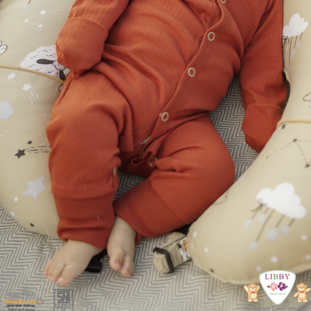 LIBBY Sleepsuit Drop Needle 0-9 Bulan (1 pcs/pack)