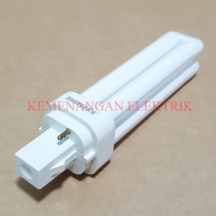 SHINYOKU LAMPU PLC TUSUK 2PIN 2KAKI 13 WATT 13W 13WATT 13 W WARM WHITE / WHITE