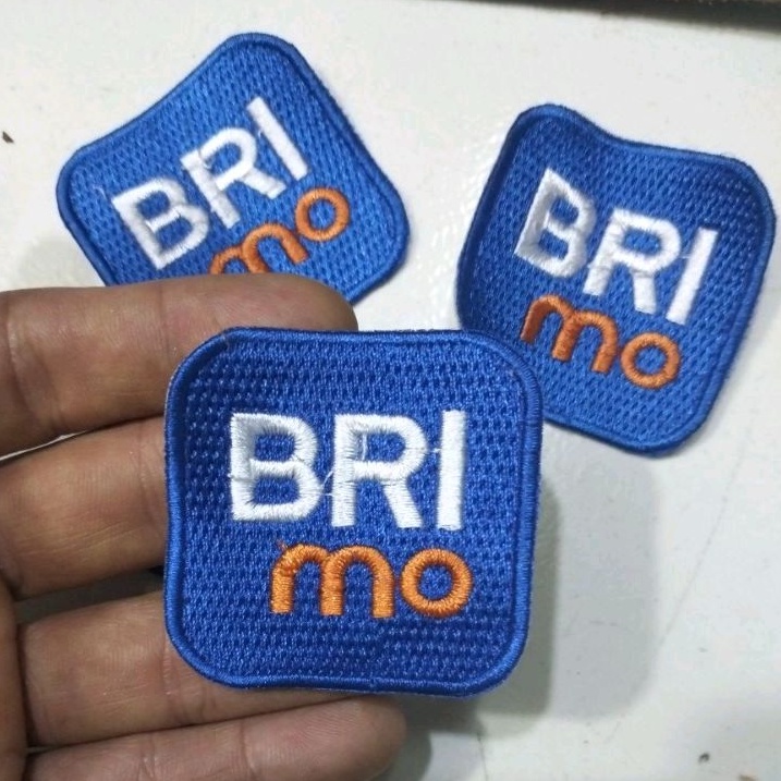 logo Brimo logo bordir Brimo logo BRI mobile logo bordir BRI mobile emblem Brimo emblem bordir Brimo