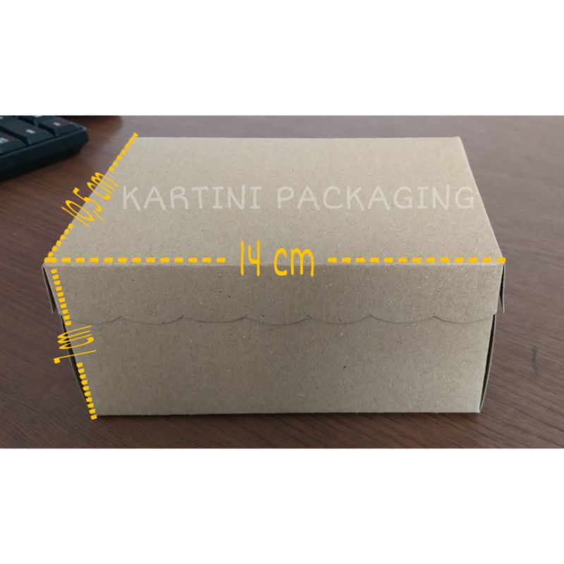 kotak jajan KRAFT / kotak kue R3 KRAFT