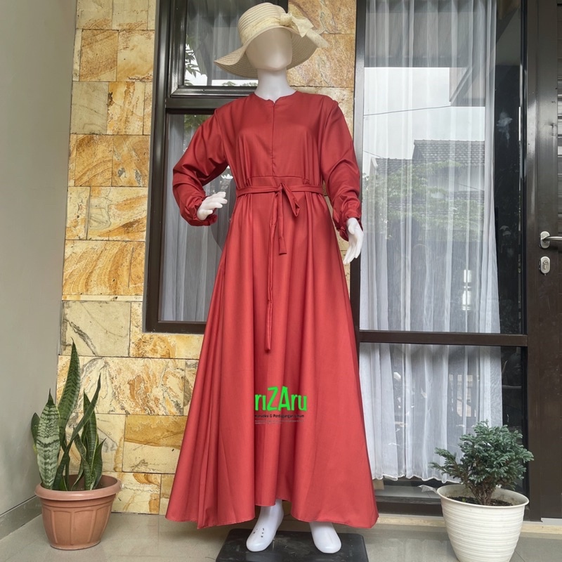 Gamis Polos Mayung Toyobo fodu by riZAru