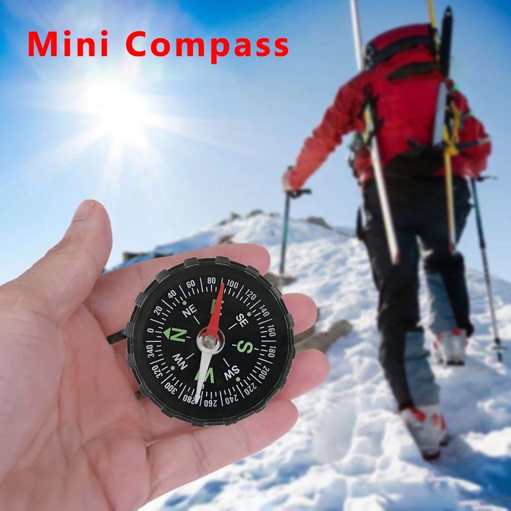 Kompas Genggam Mini Portable 45mm Untuk Outdoor / Camping / Petualangan / Survival