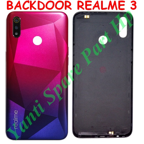 Backdoor Tutup Belakang Realme 3 Original Terlaris New