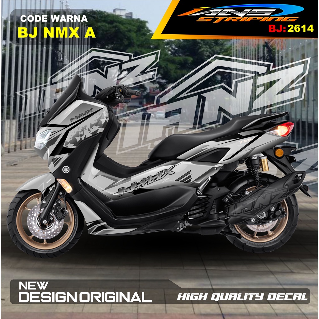 VARIASI STICKER NMAX FULL BODY DESAIN ELEGANT / STICKER VARIASI ALL NEW NMAX TERBARU  / STICKER NMAX OLD