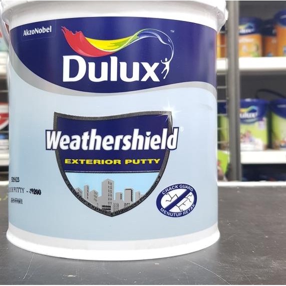 Plamir Exterior DULUX WEATHERSHIELD 3,5 KG (Dempul Tembok Eksterior)