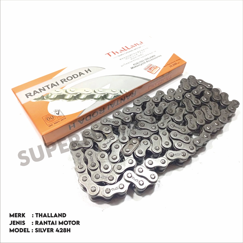 RANTAI SILVER THALLAND 428H-120L