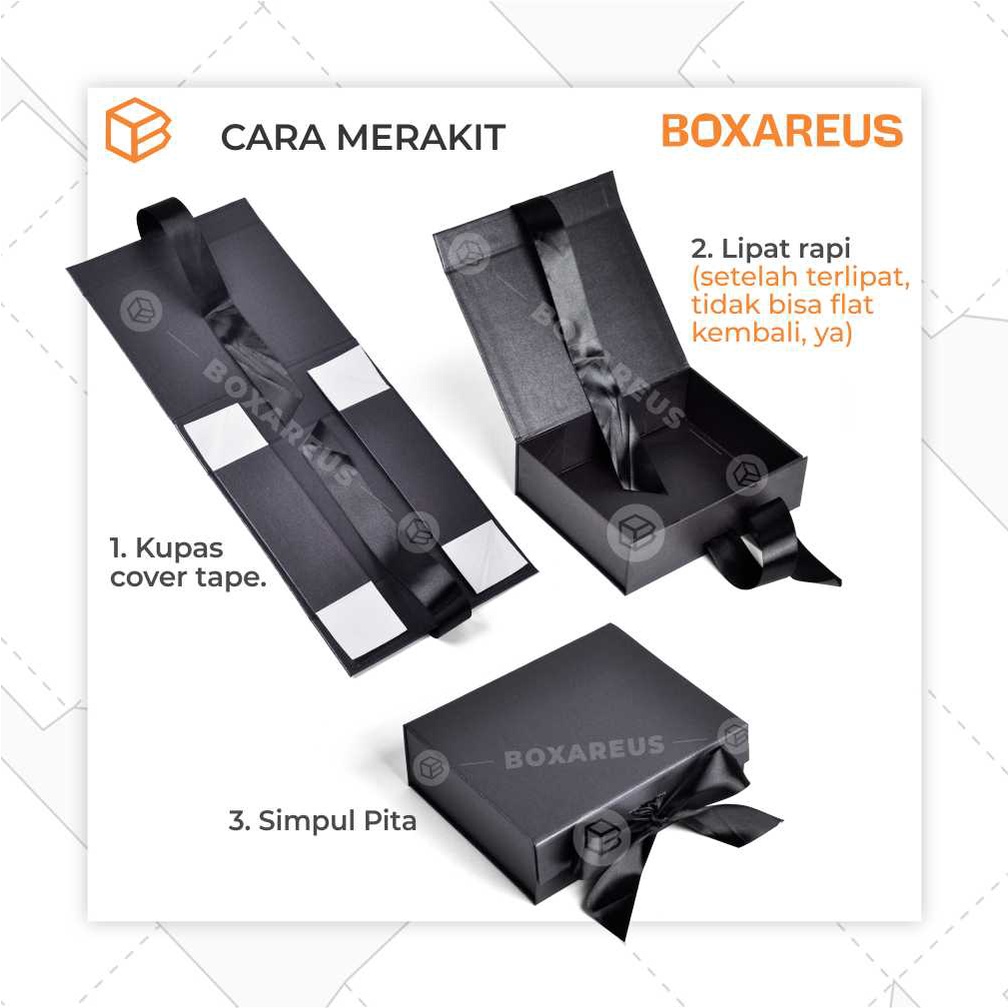 HARDBOX Hard Box Hampers Premium Kotak Kado Natal Imlek Lebaran | HB FOLD